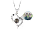 Custom Photo Projection Necklace – Personalized Gift for Her