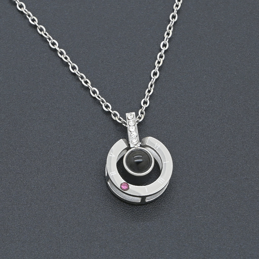 Custom Photo Projection Necklace Collection – Personalized Romantic Gifts for Her