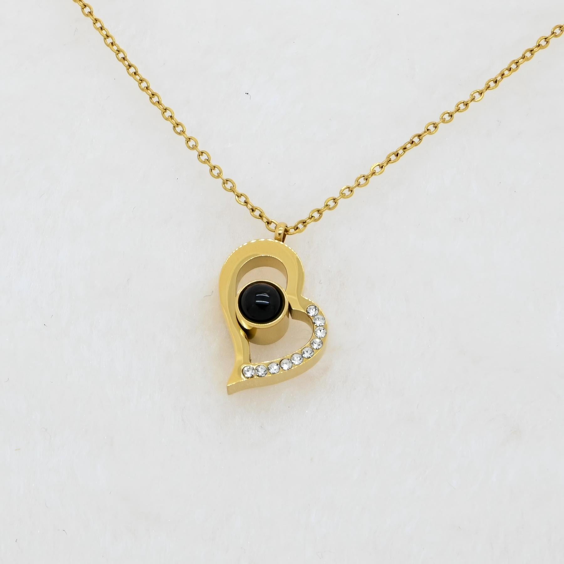 Custom Photo Projection Necklace Collection – Personalized Romantic Gifts for Her