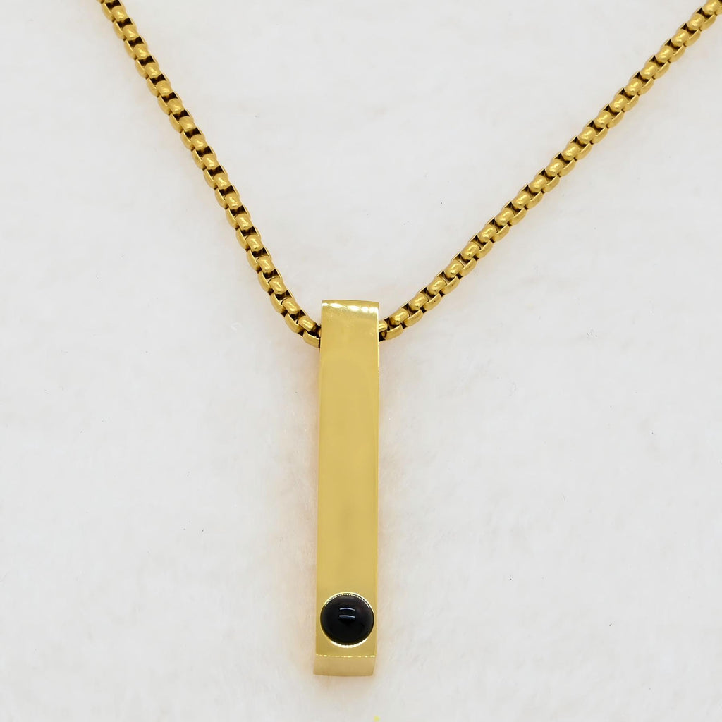 custom-photo-projection-bar-necklace-gold