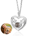 custom-photo-projection-antler-heart-necklace-silver