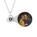 Projection Photo Necklace – I Love You in 100 Languages, Personalized Customization