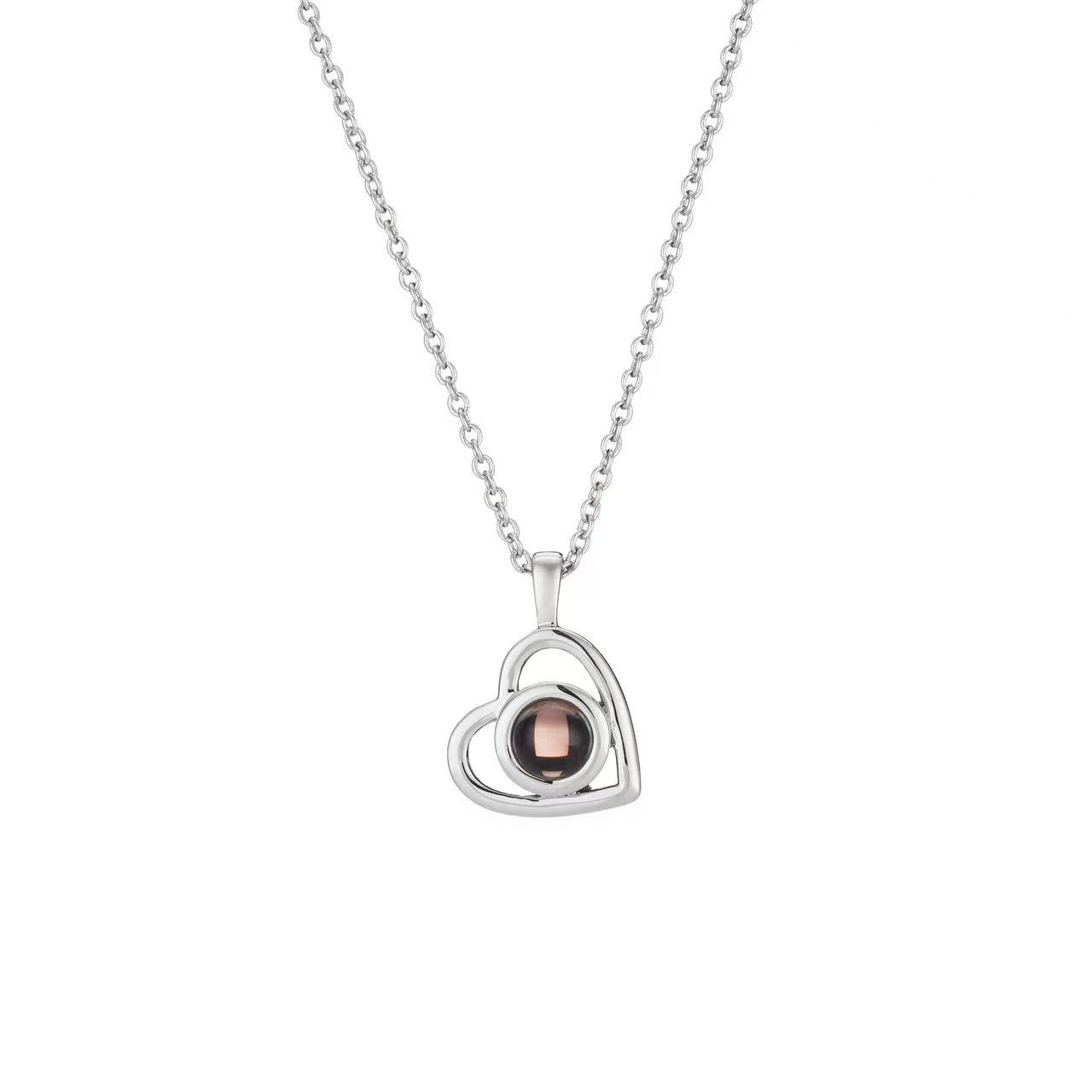 custom-photo-projection-small-heart-necklace-silver