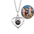 ustom Heart Photo Projection Necklace – Personalized Memory Keepsake Gift