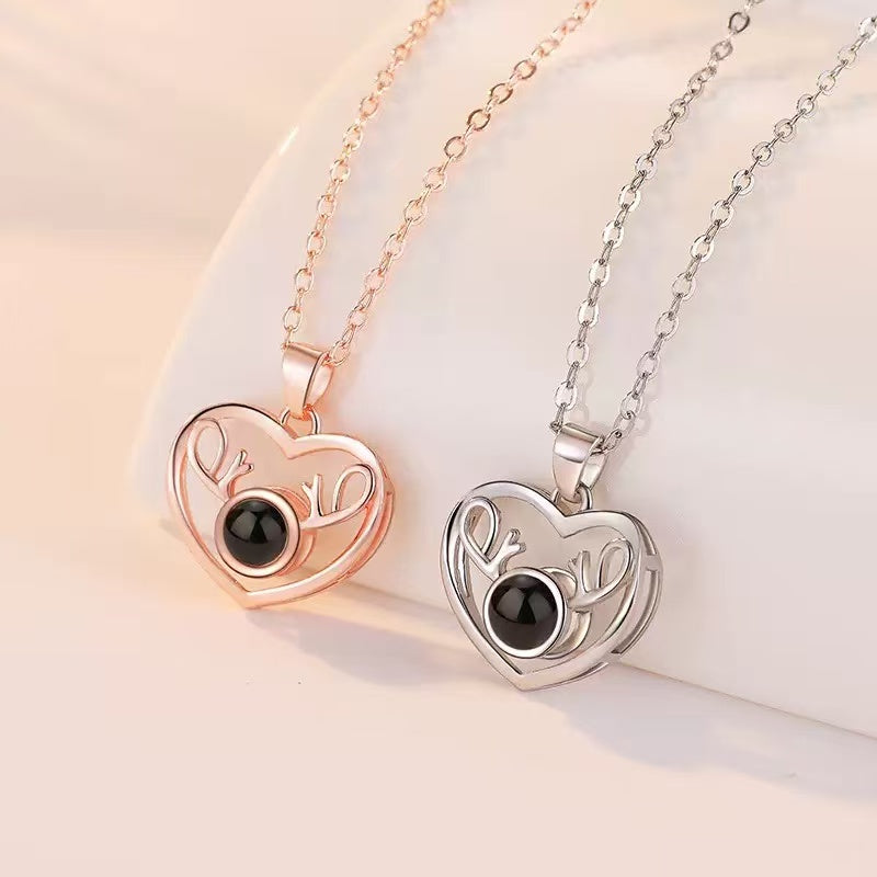 antler-heart-photo-projection-necklace-two-tone